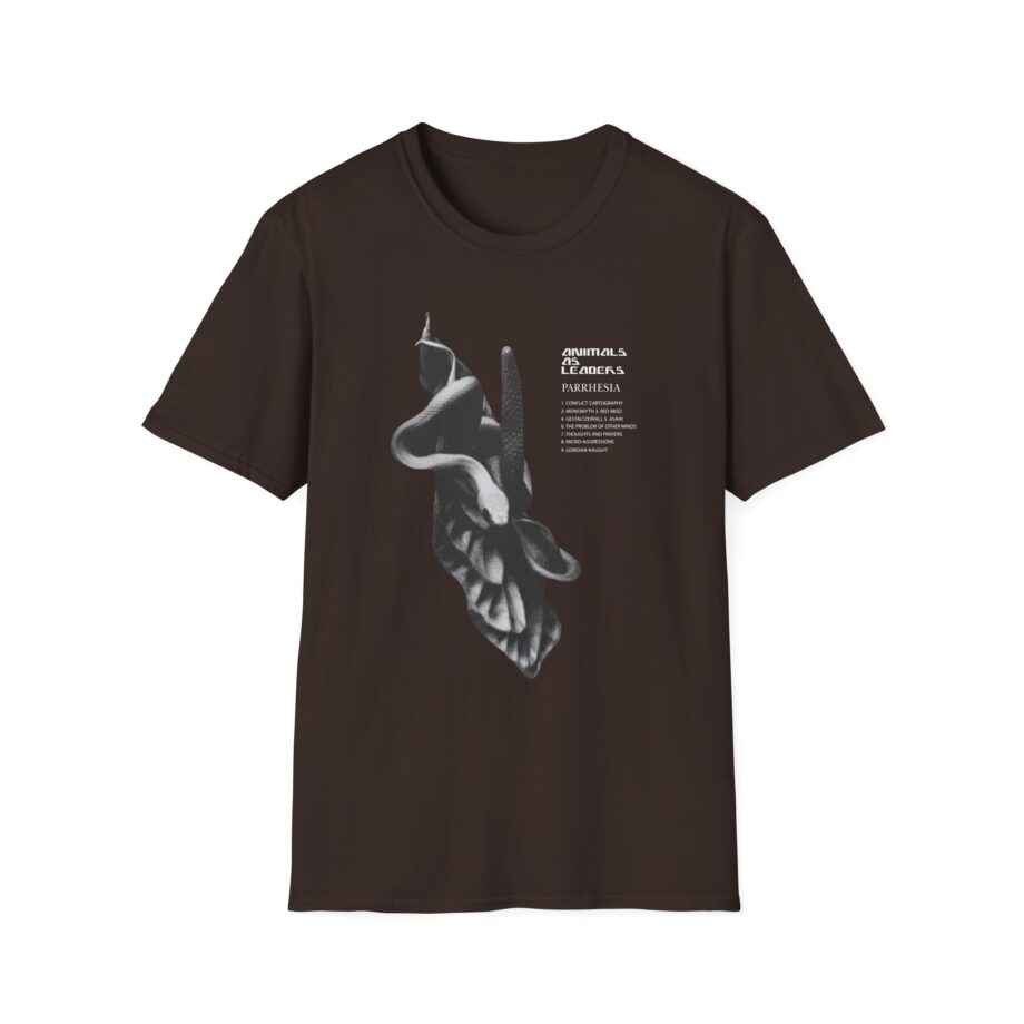Animals as Leaders Parrhesia Snake Unisex Softstyle T-Shirt