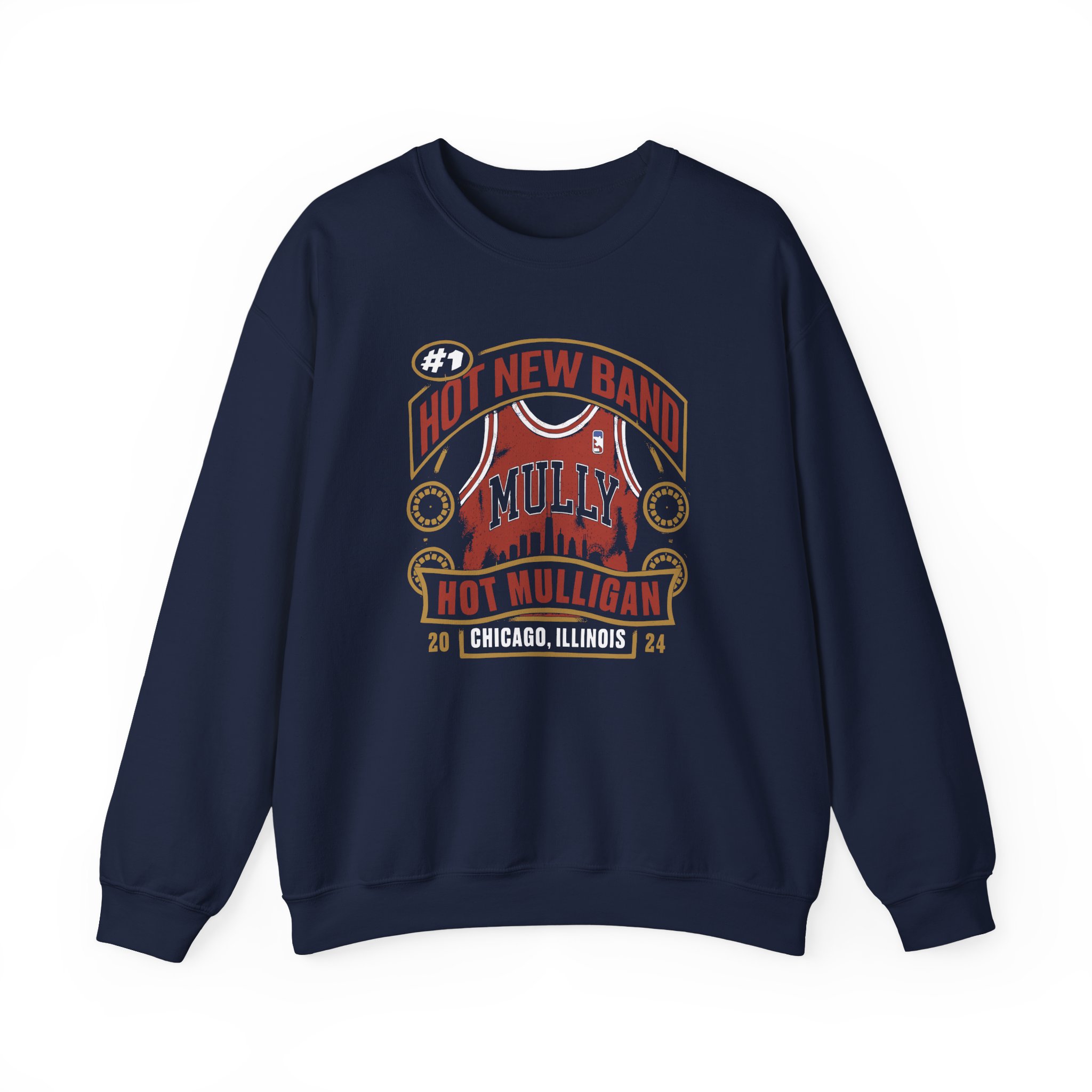 Hot Mulligan Chicago Unisex Heavy Blendâ„¢ Crewneck Sweatshirt