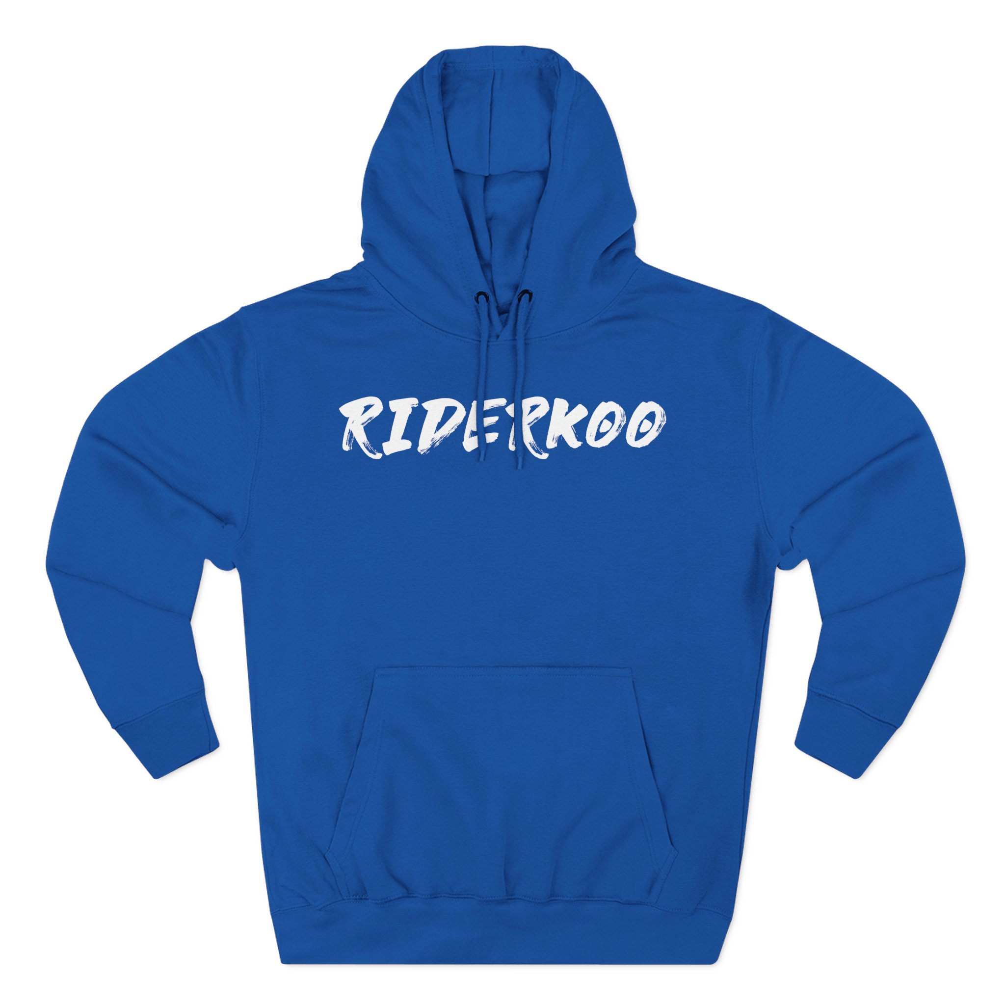 Riderkoo Three-Panel Fleece Hoodie