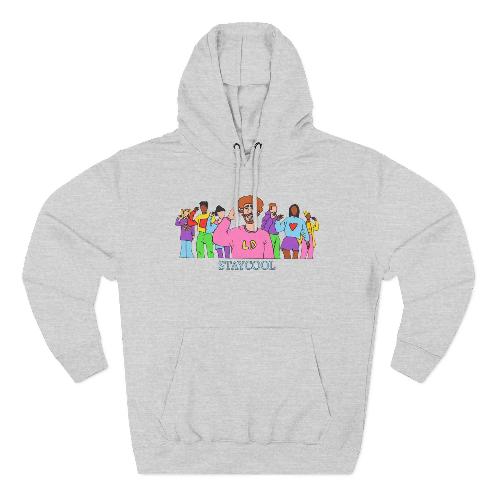 Lil Dicky Three-Panel Fleece Hoodie