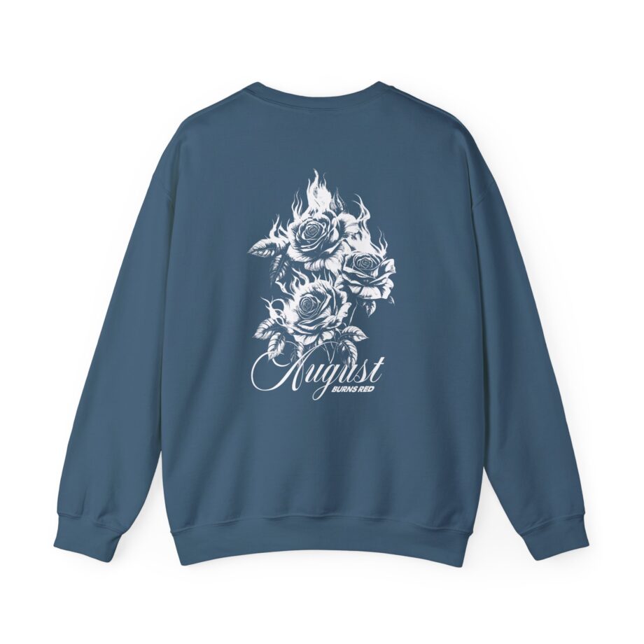 August Burns Red Burning Flowers Unisex Heavy Blend™ Crewneck Sweatshirt