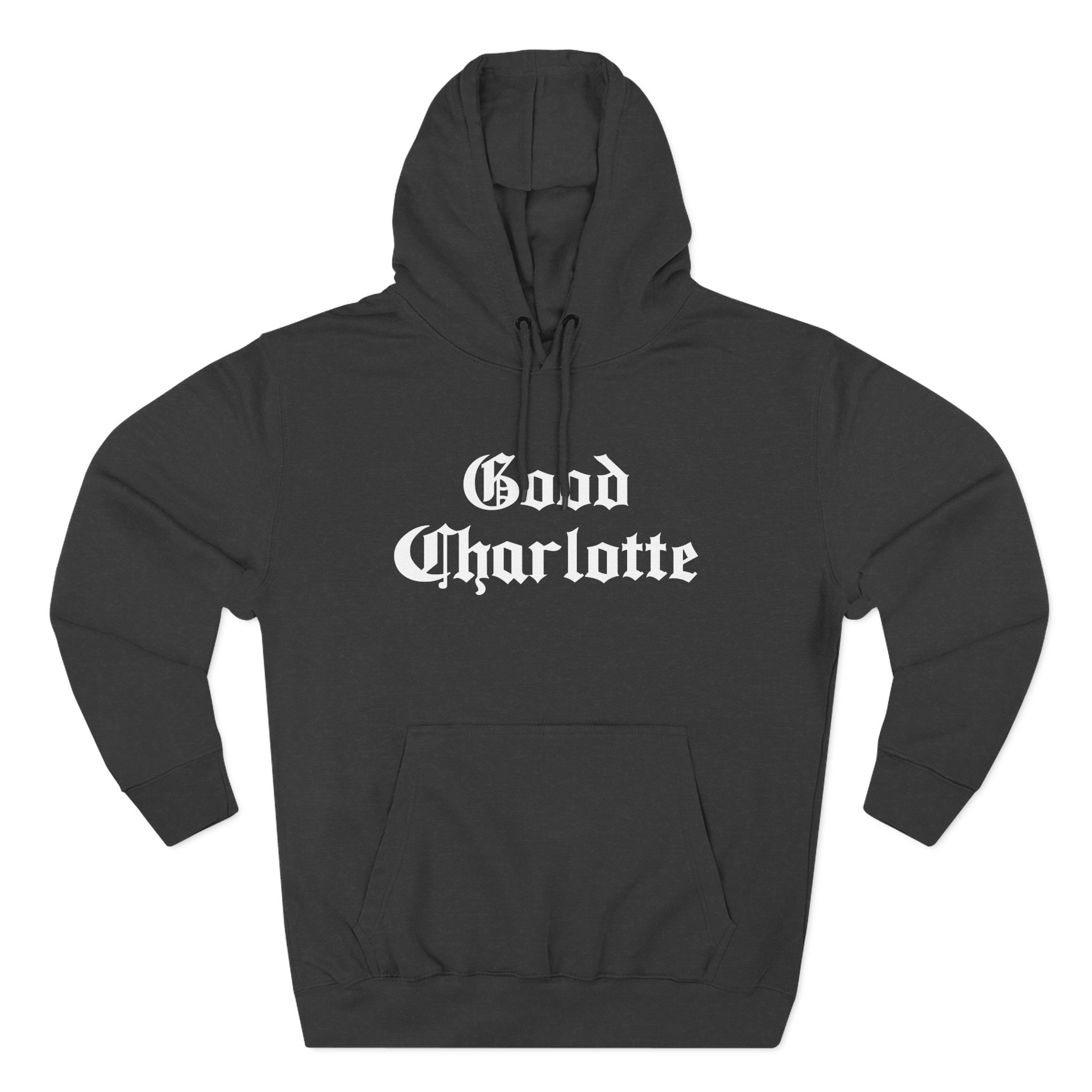 Good Charlotte Logo Three-Panel Fleece Hoodie