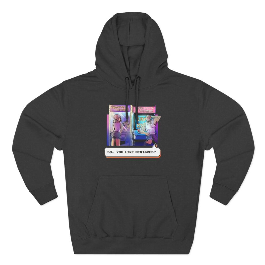 Dashie Arcade Three-Panel Fleece Hoodie