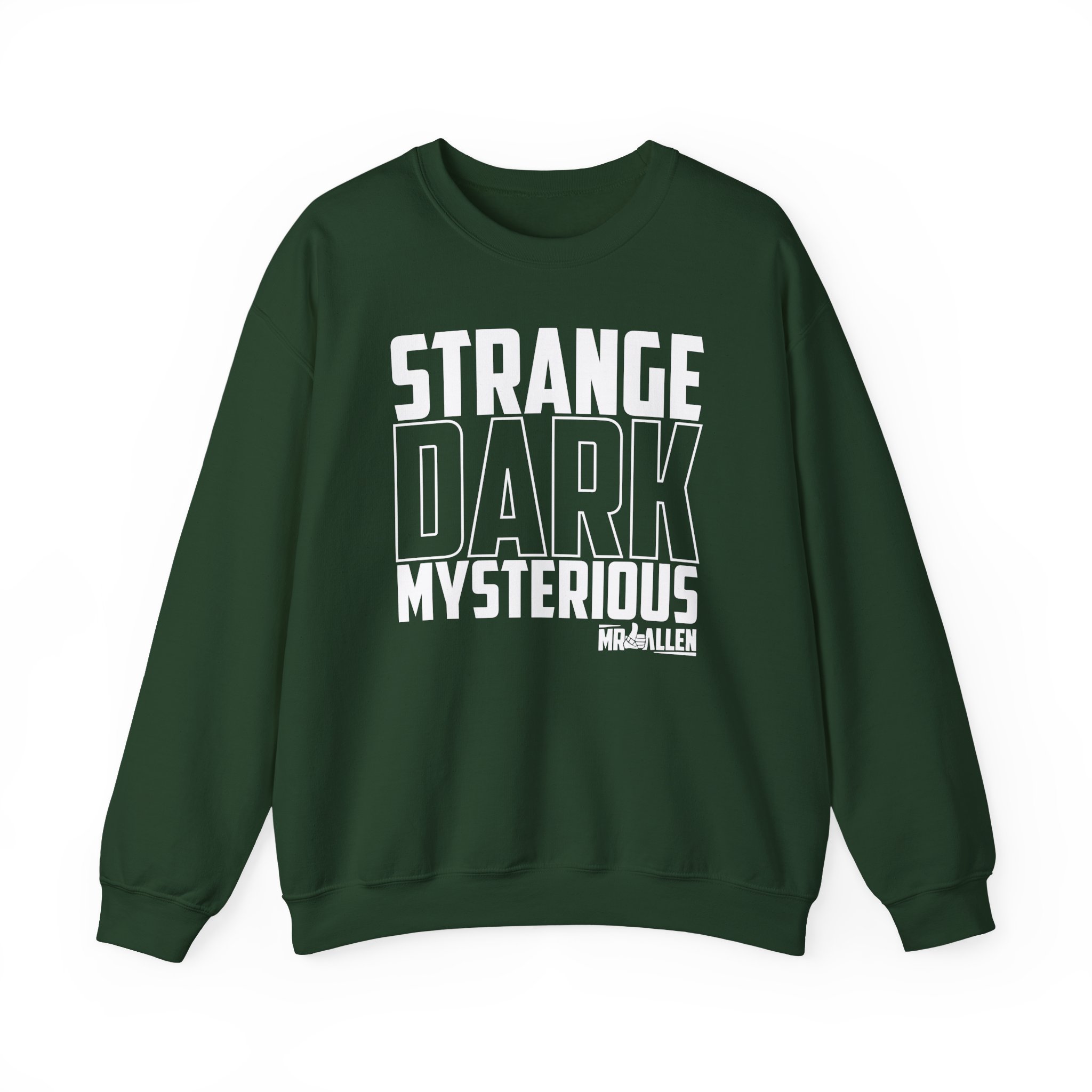 Mrballen Strange Dark Mysterious Unisex Heavy Blendâ„¢ Crewneck Sweatshirt