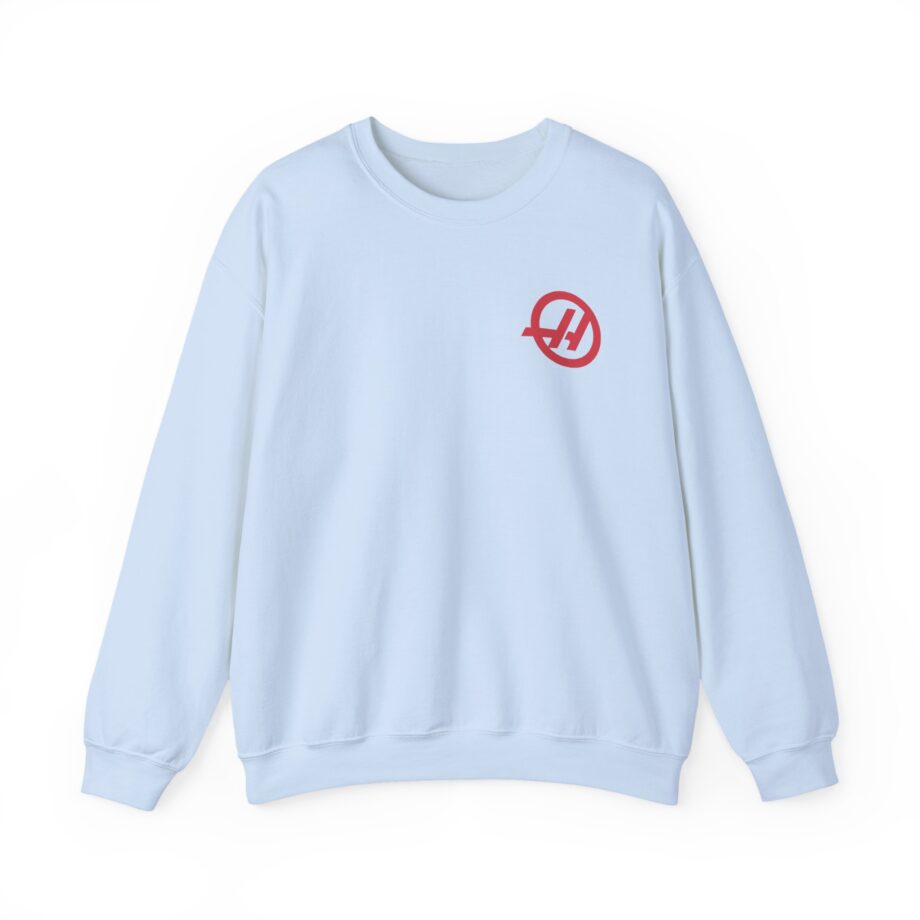 Haas F1 Small Logo Unisex Heavy Blend™ Crewneck Sweatshirt