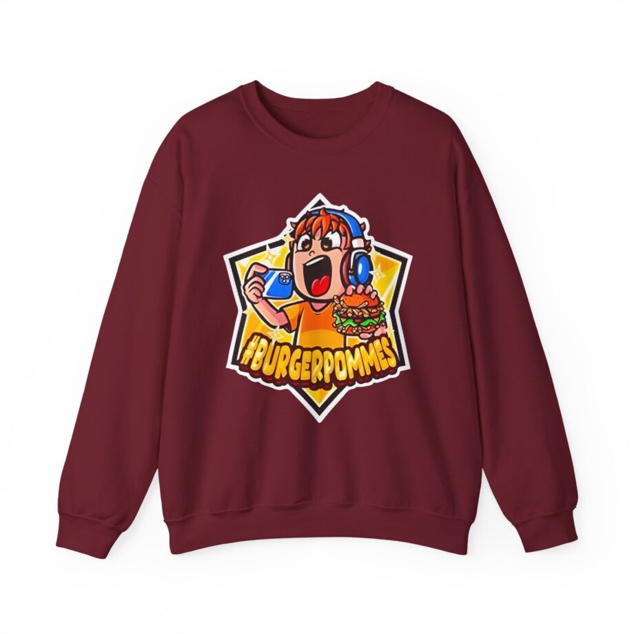 Burger Pommes Unisex Heavy Blend™ Crewneck Sweatshirt