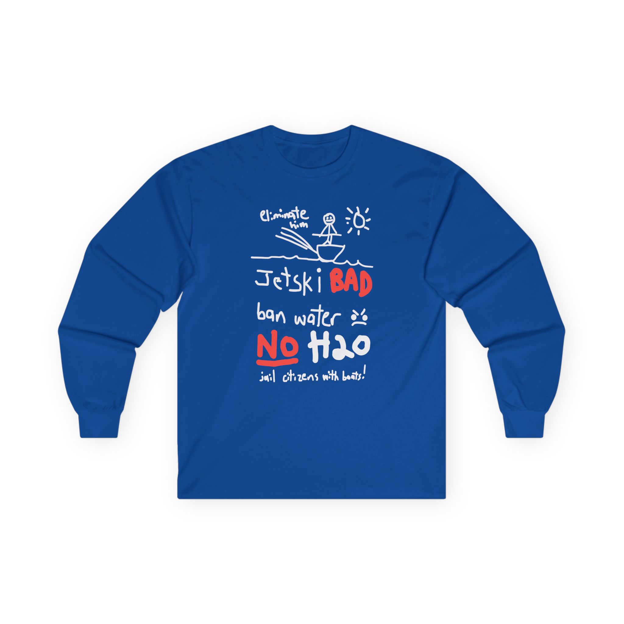 Monstermax Jet Ski Unisex Ultra Cotton Long Sleeve Tee