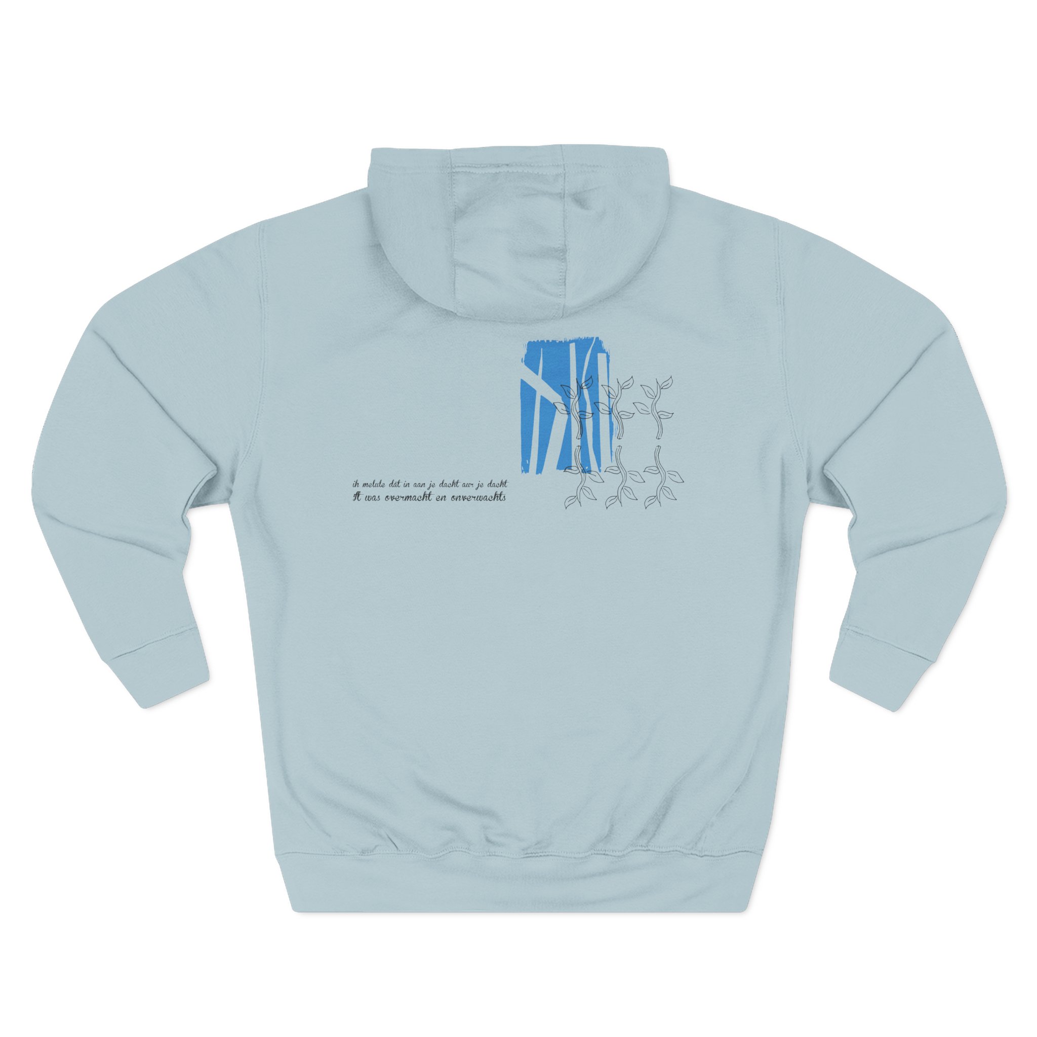 Froukje Three-Panel Fleece Hoodie