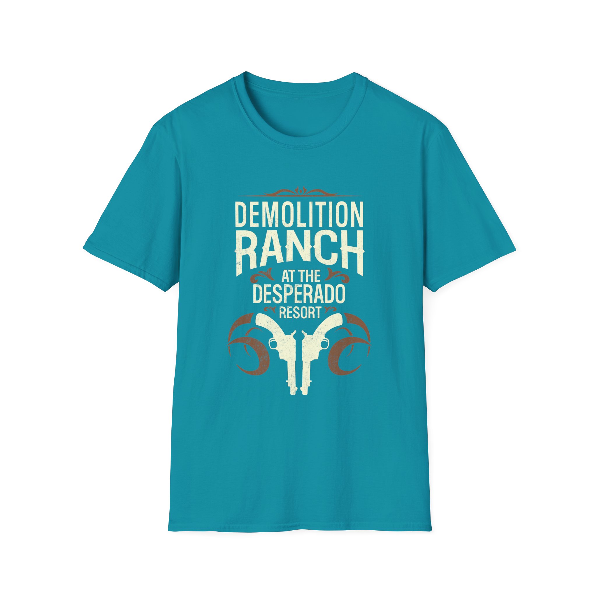 Demolition Ranch at the Desperado Resort Unisex Softstyle T-Shirt