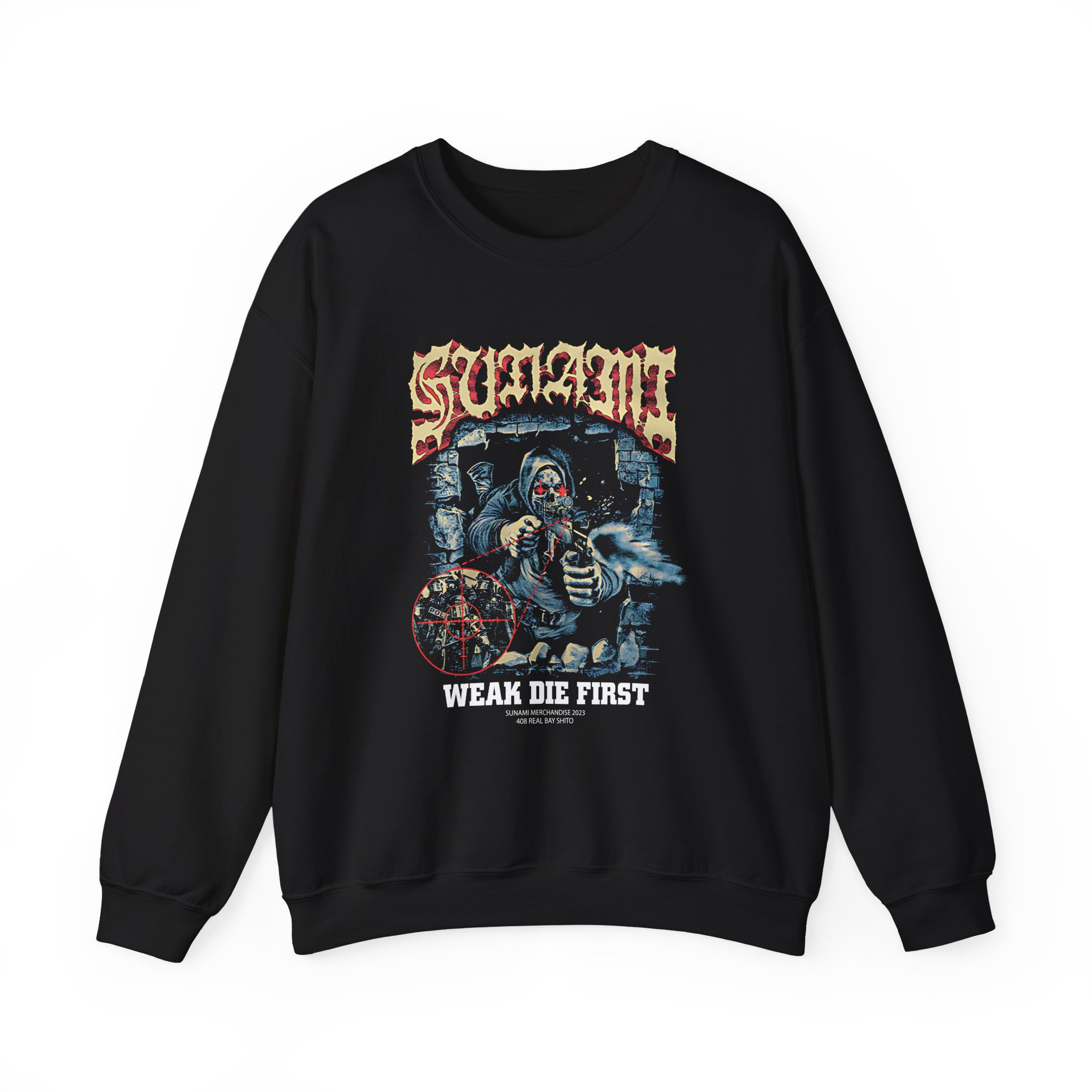 Sunami Shooter Unisex Heavy Blendâ„¢ Crewneck Sweatshirt