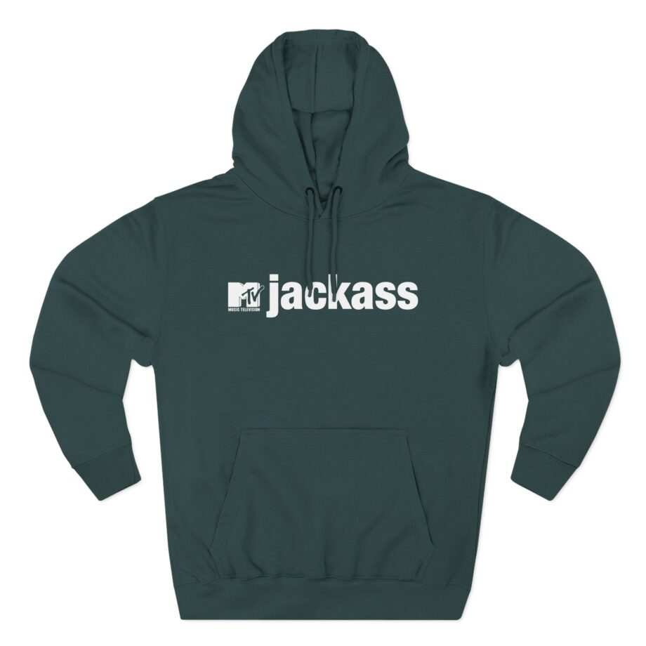 Jackass Mtv Three-Panel Fleece Hoodie