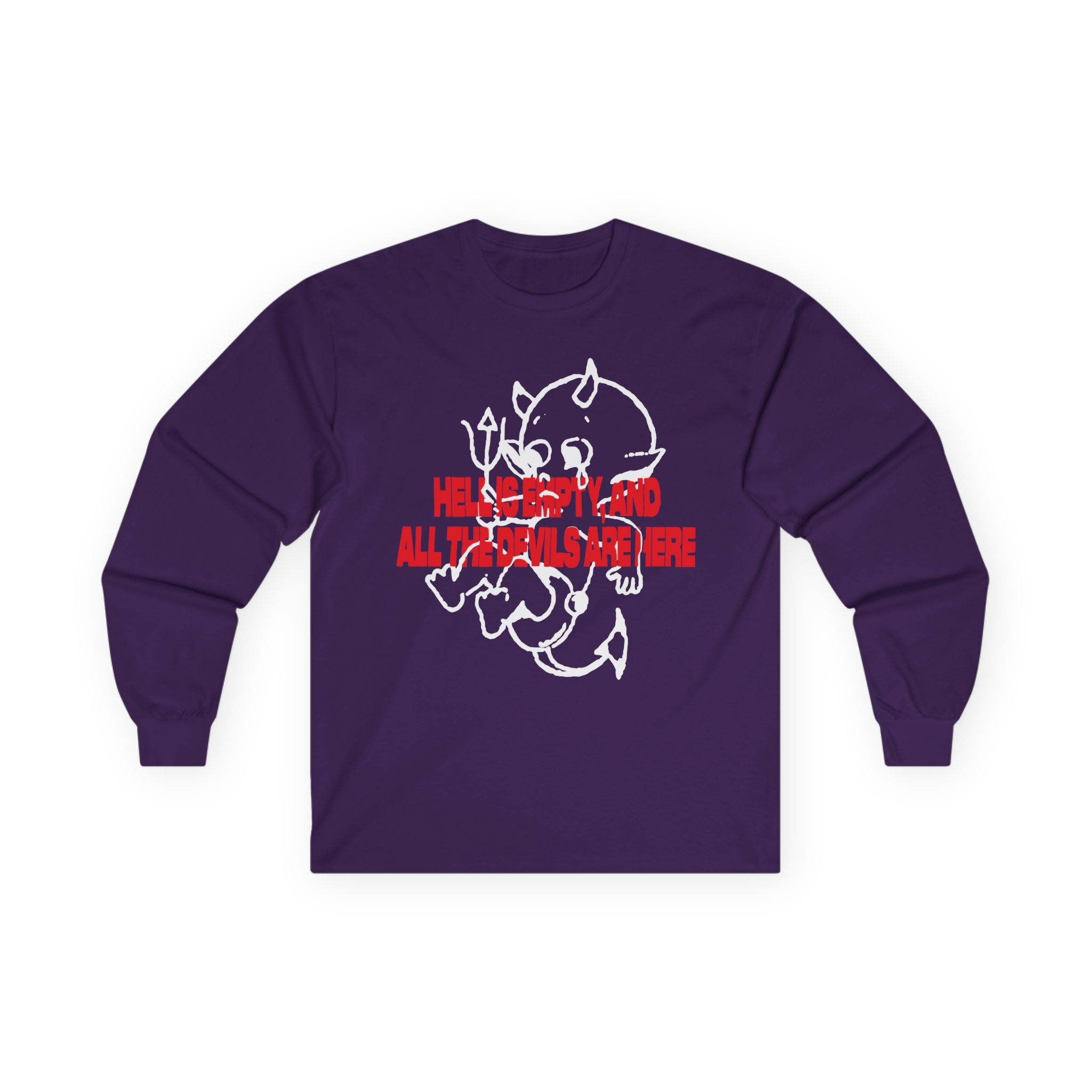 Slowthai Hell is Empty and All the Devils Are Here Unisex Ultra Cotton Long Sleeve Tee