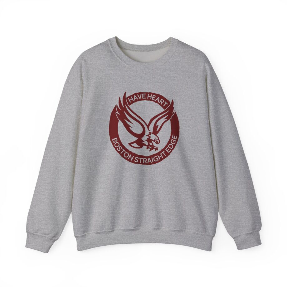 Have Heart Boston Straight Edge Unisex Heavy Blend™ Crewneck Sweatshirt