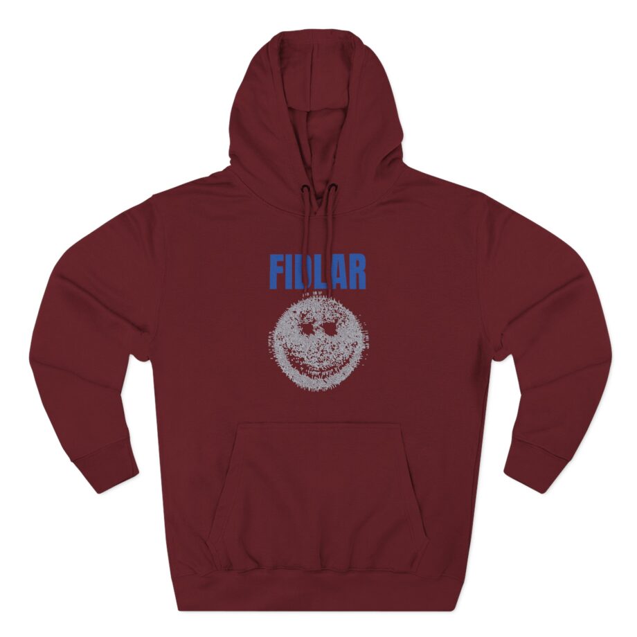 Fidlar Big Smiley Three-Panel Fleece Hoodie