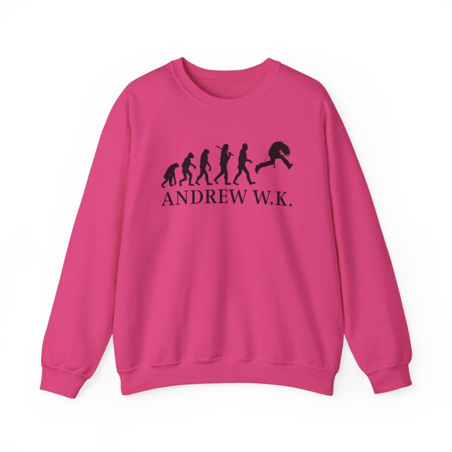 Andrew Wk Evolution of Partying Unisex Heavy Blend™ Crewneck Sweatshirt