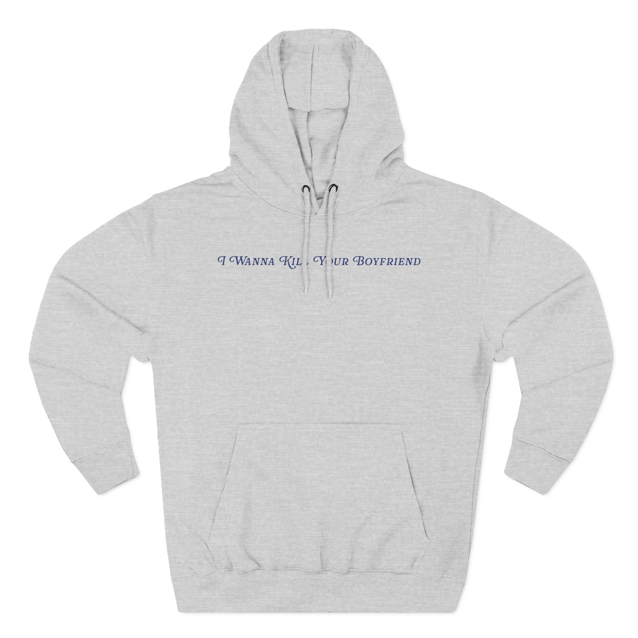 Binchtopia I Wanna Kill Your Boyfriend Baby Three-Panel Fleece Hoodie