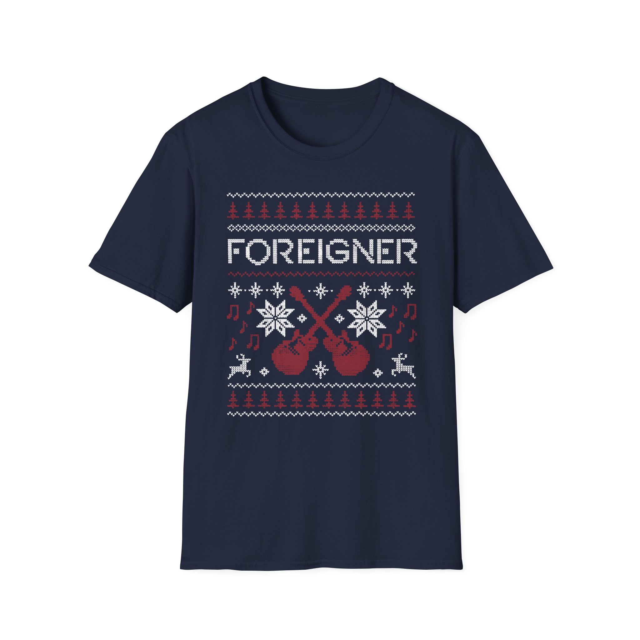 Foreigner Holiday Unisex Softstyle T-Shirt