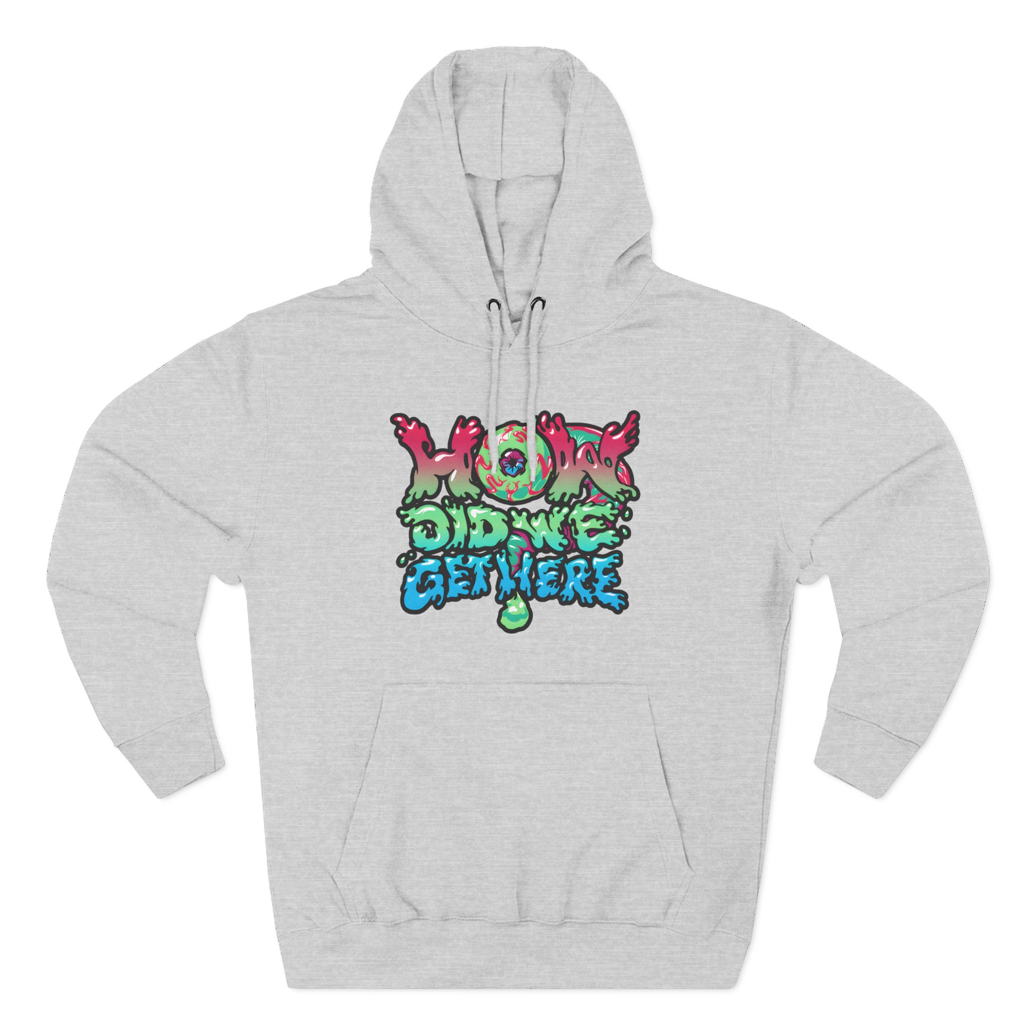 How Did We Get Here Three-Panel Fleece Hoodie