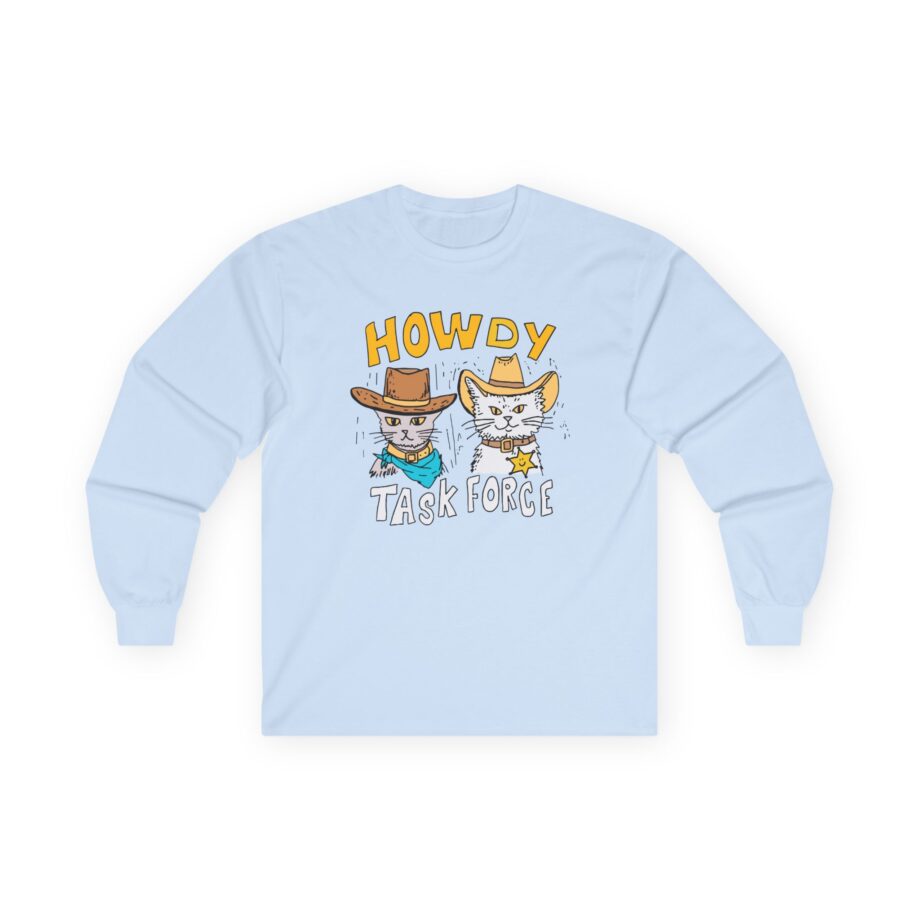 Ryan Trahan Howdy Task Force Unisex Ultra Cotton Long Sleeve Tee