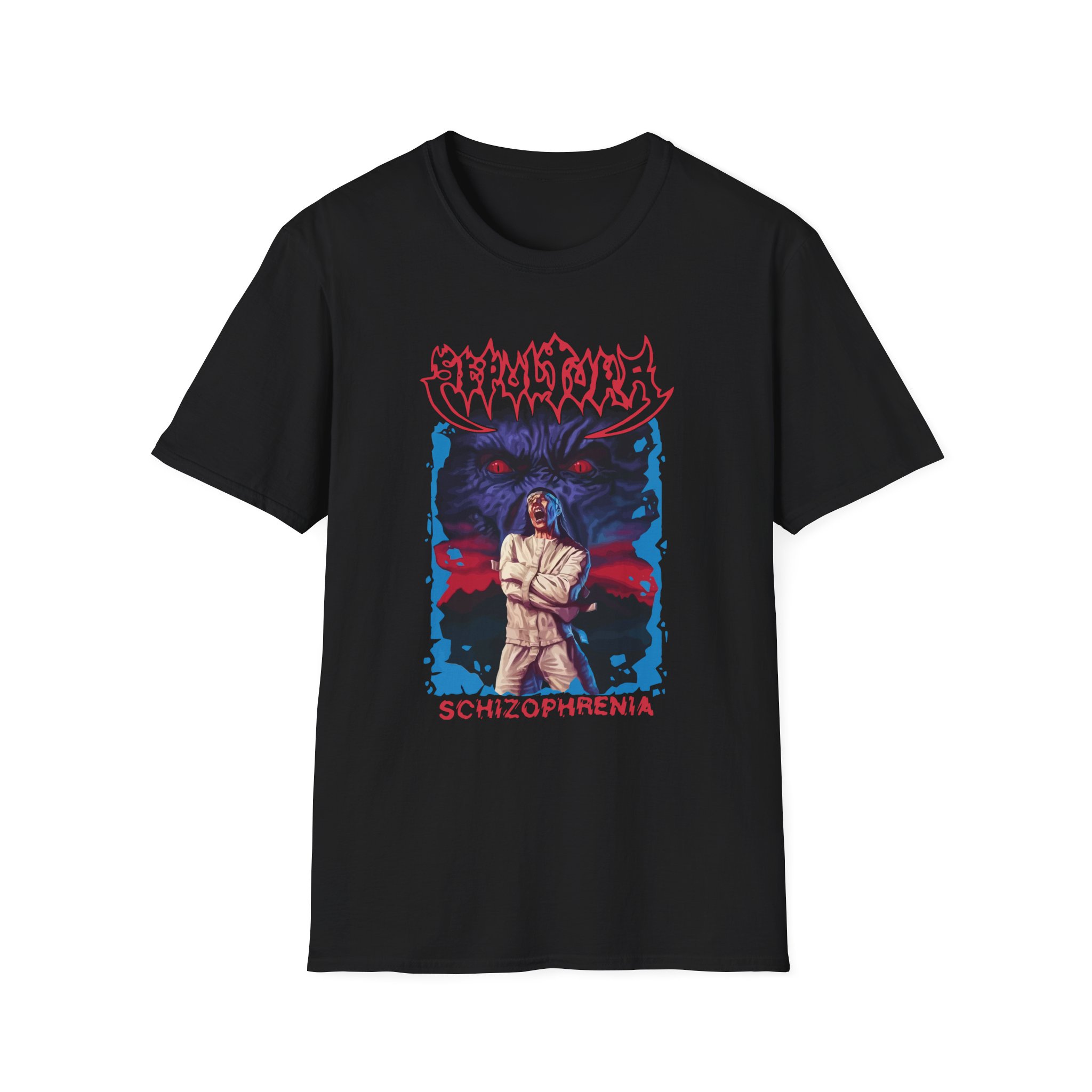 Sepultura Schizophrenia Unisex Softstyle T-Shirt