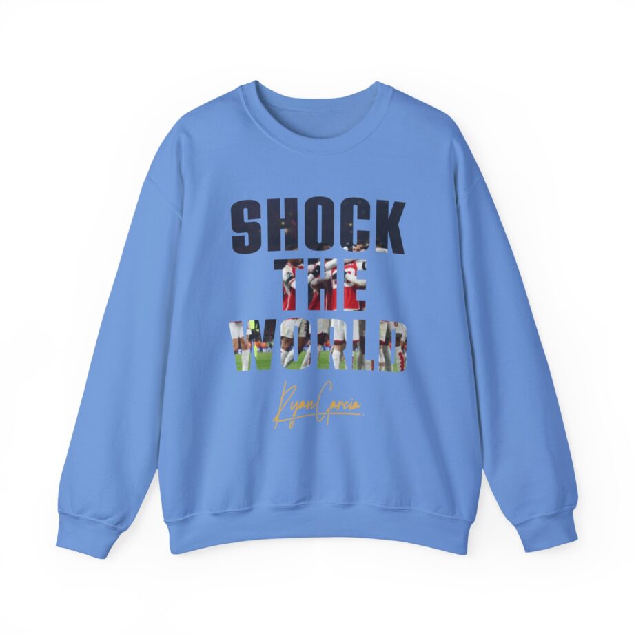 Ryan Garcia shock the world Unisex Heavy Blend™ Crewneck Sweatshirt