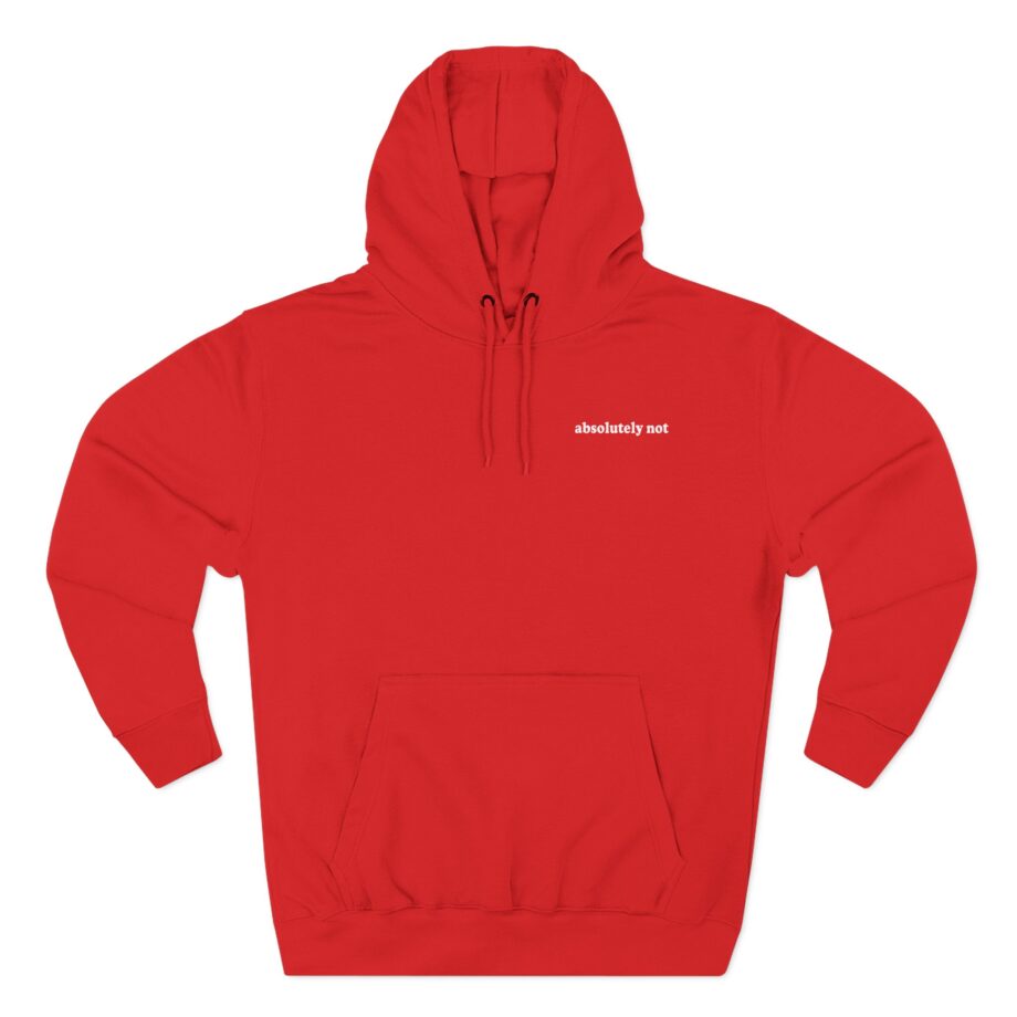 Elyse Myers Absolutely Not Three-Panel Fleece Hoodie