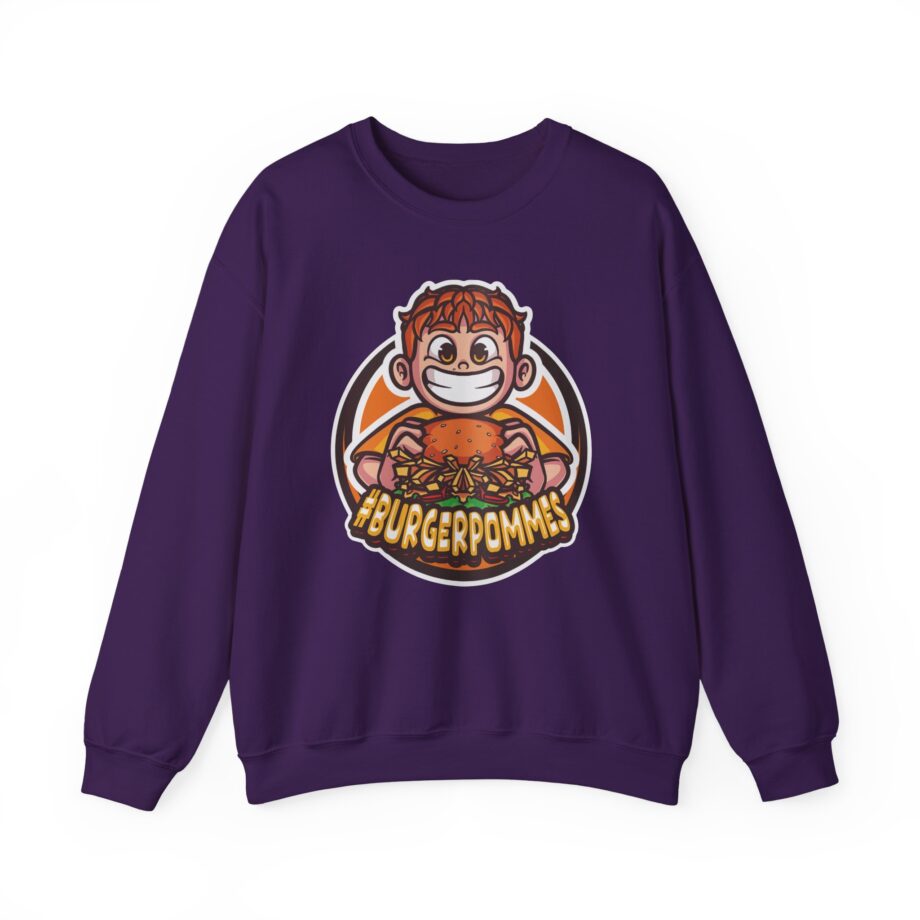 Burger Pommes Unisex Heavy Blend™ Crewneck Sweatshirt