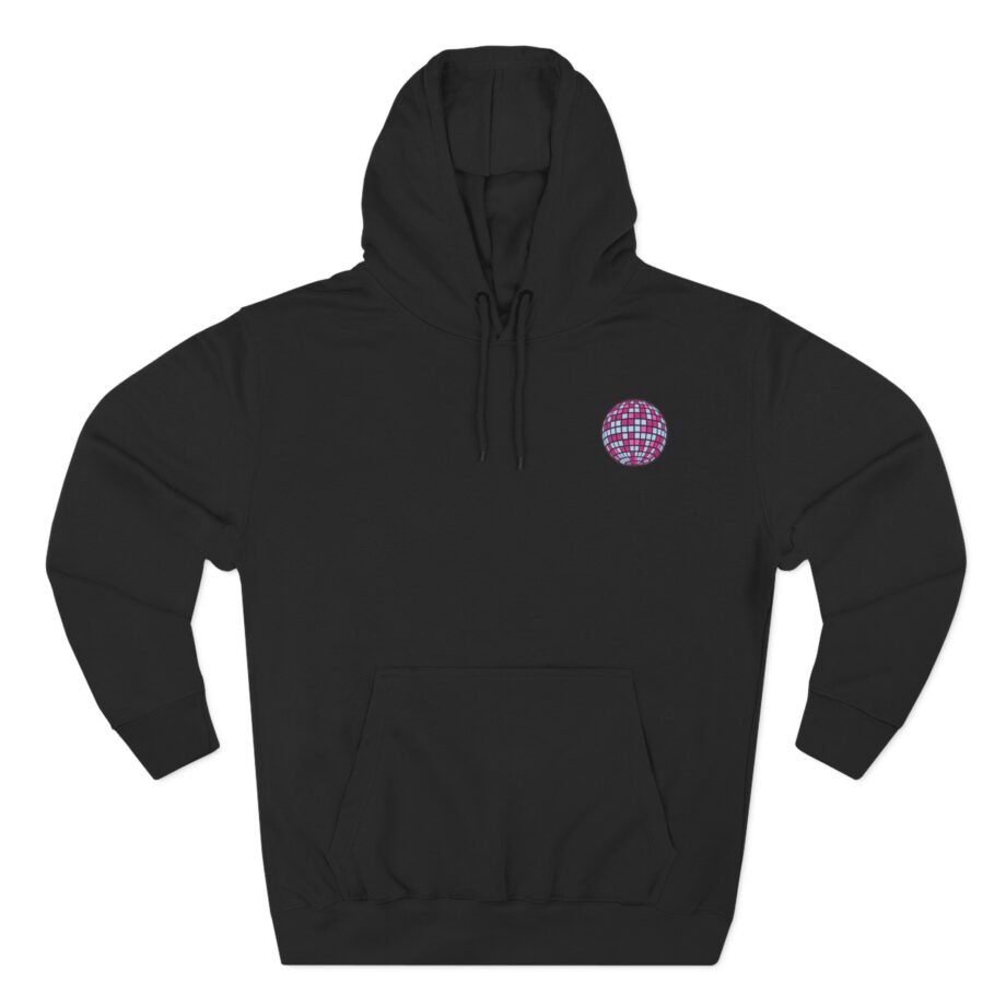 Just Trish Three-Panel Fleece Hoodie