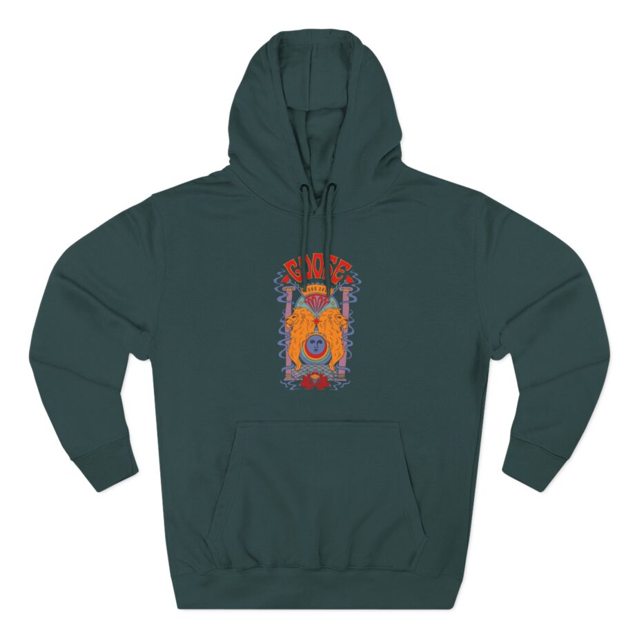 Goose Three-Panel Fleece Hoodie