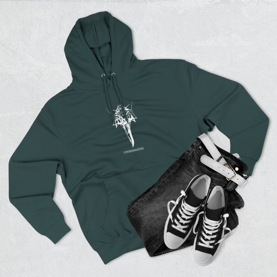 Antaeus Condemnation Three-panel Fleece Hoodie