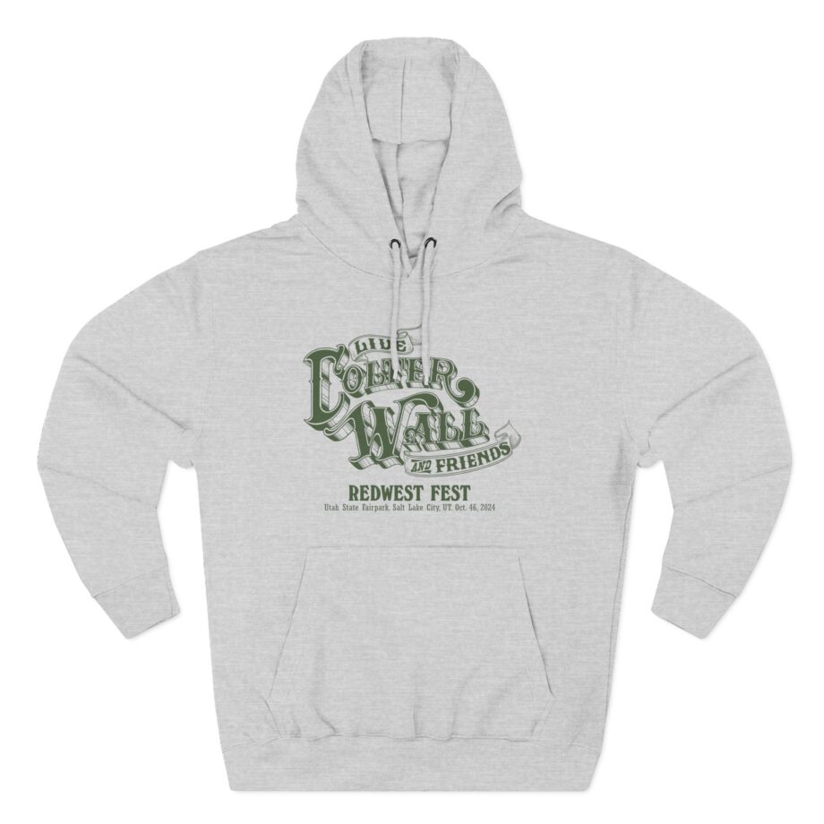 Colter Wall RedWest Fest Three-Panel Fleece Hoodie