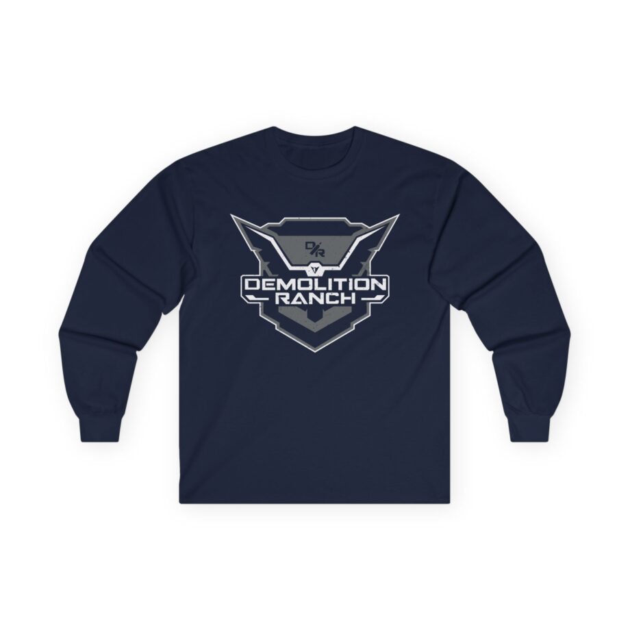Demolition Ranch Monochrome Shield Unisex Ultra Cotton Long Sleeve Tee