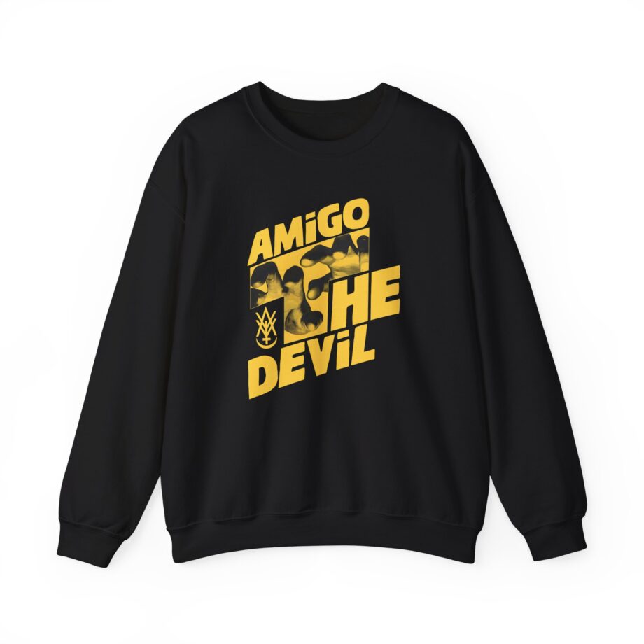 Heres Amigo the Devil Unisex Heavy Blend™ Crewneck Sweatshirt