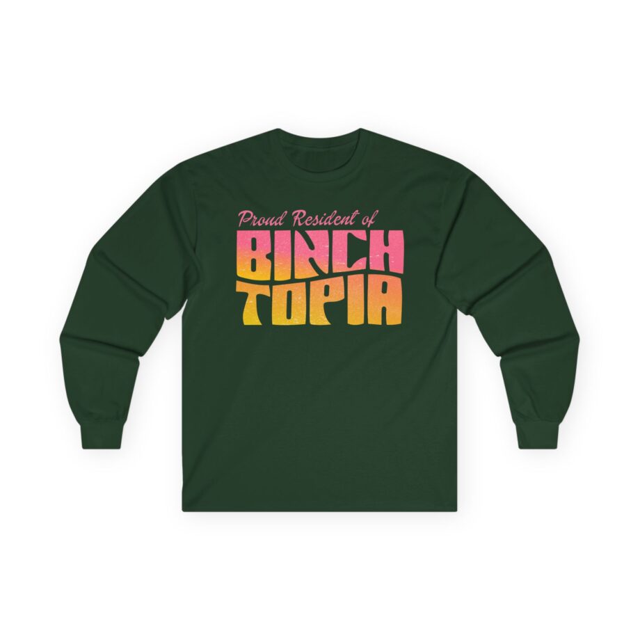 Binchtopia Unisex Ultra Cotton Long Sleeve Tee