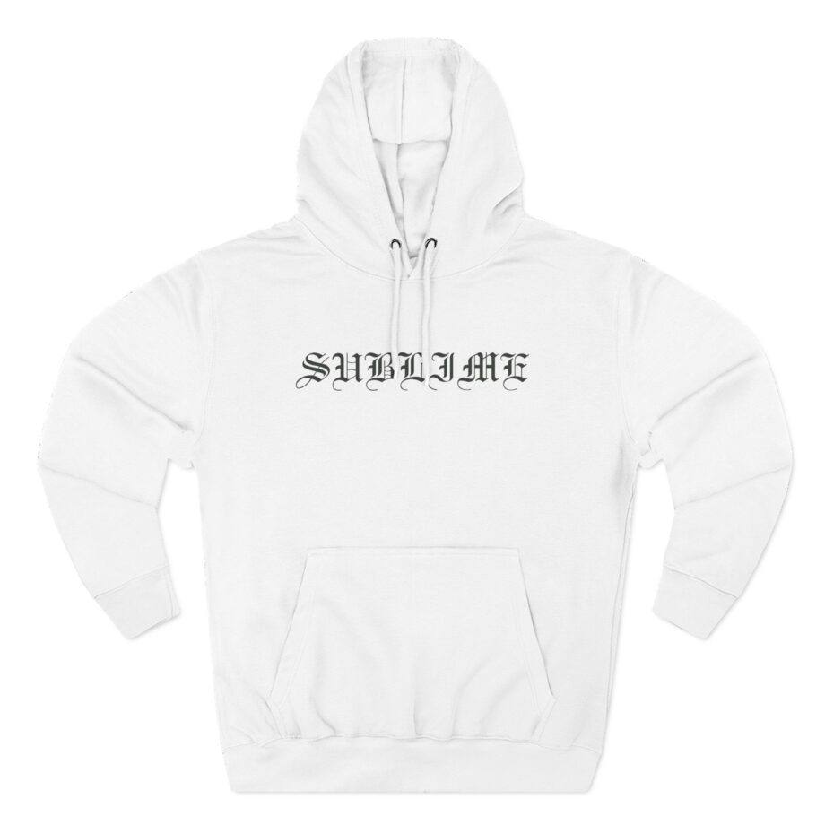 Sublime Mind-blown Sun Three-Panel Fleece Hoodie