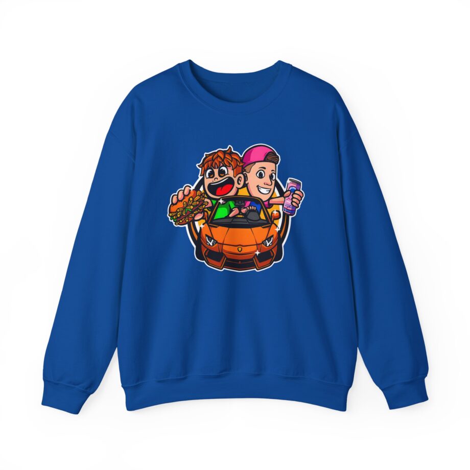 Burger Pommes Unisex Heavy Blend™ Crewneck Sweatshirt