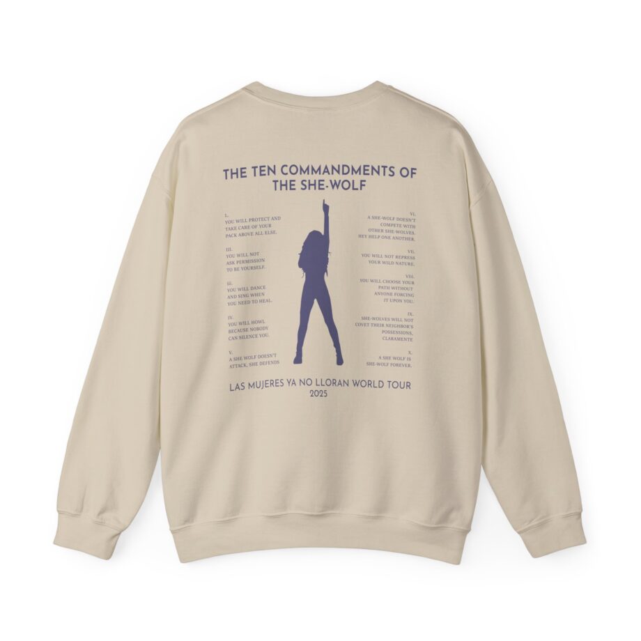 Shakira Commandments Unisex Heavy Blend™ Crewneck Sweatshirt