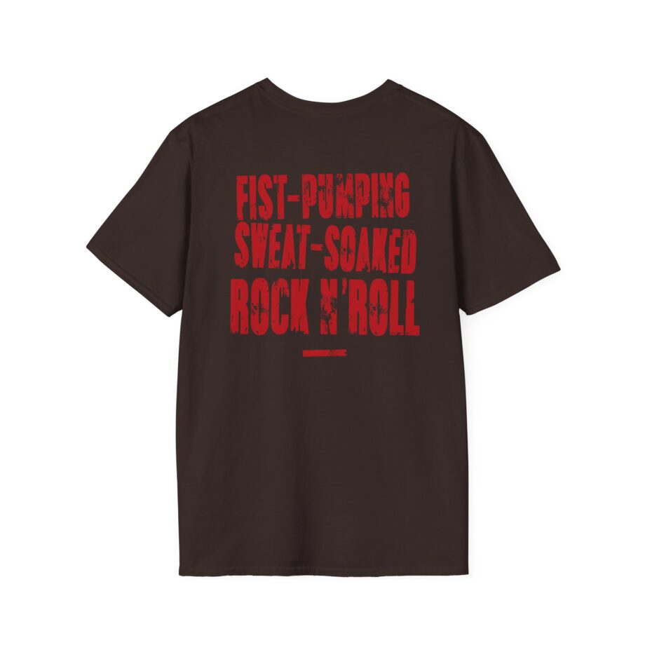 Airbourne Fist Pumping Unisex Softstyle T-Shirt