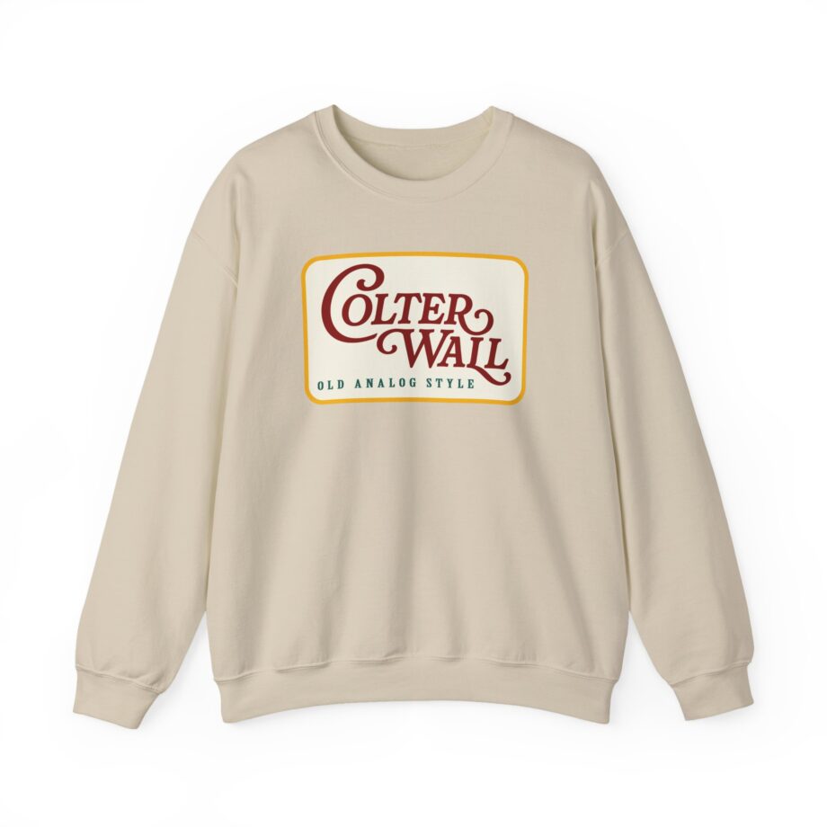 Colter Wall Old Analog Style Unisex Heavy Blend™ Crewneck Sweatshirt