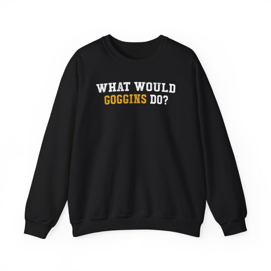 David Goggins  What Would Goggins Do Unisex Heavy Blend™ Crewneck Sweatshirt