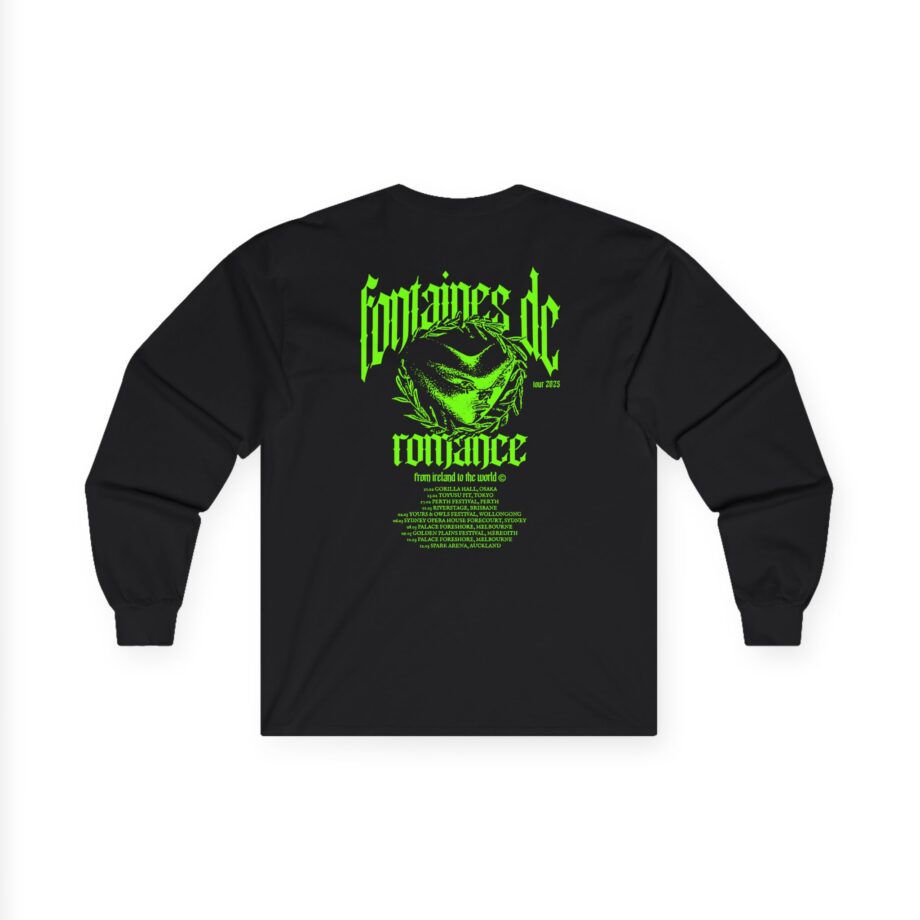 Fontaines D.C. Tour Unisex Ultra Cotton Long Sleeve Tee