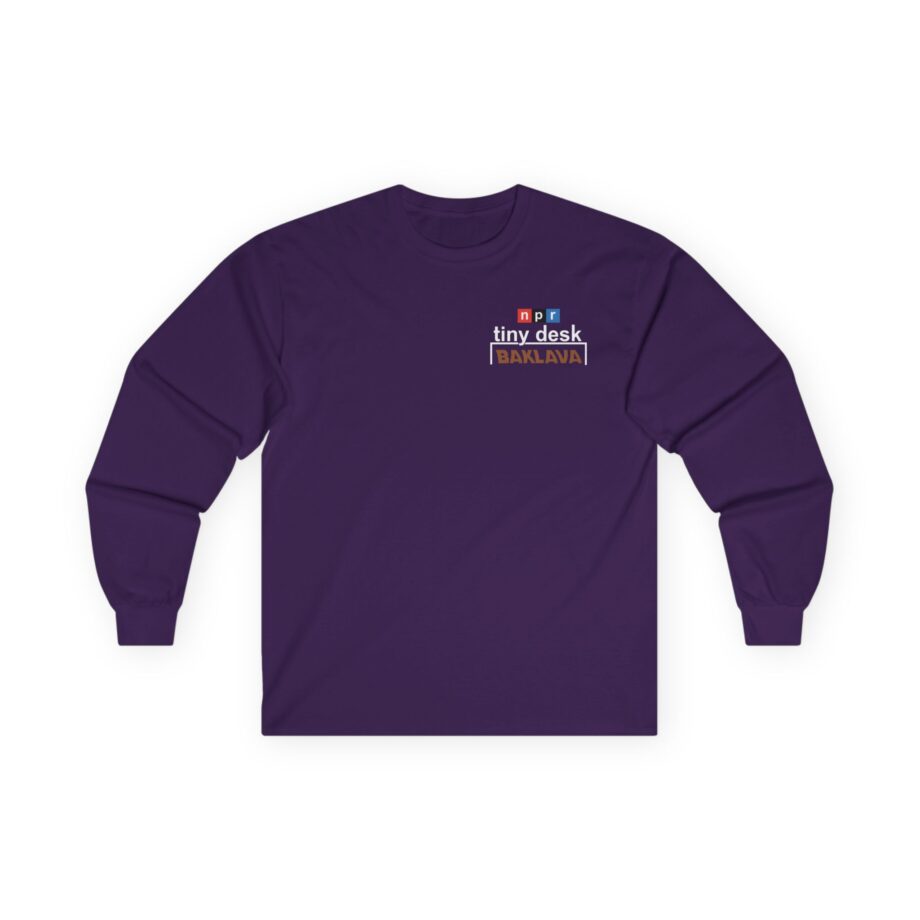 Action Bronson Baklava X Npr Tiny Desk Unisex Ultra Cotton Long Sleeve Tee
