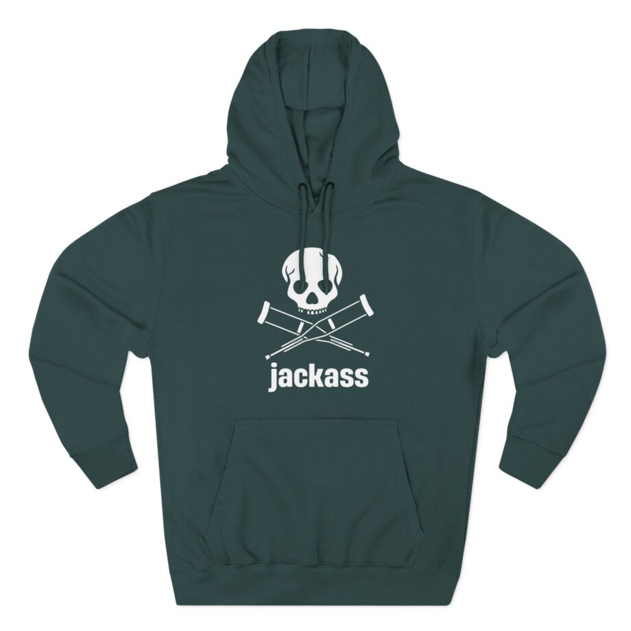 Jackass Three-Panel Fleece Hoodie