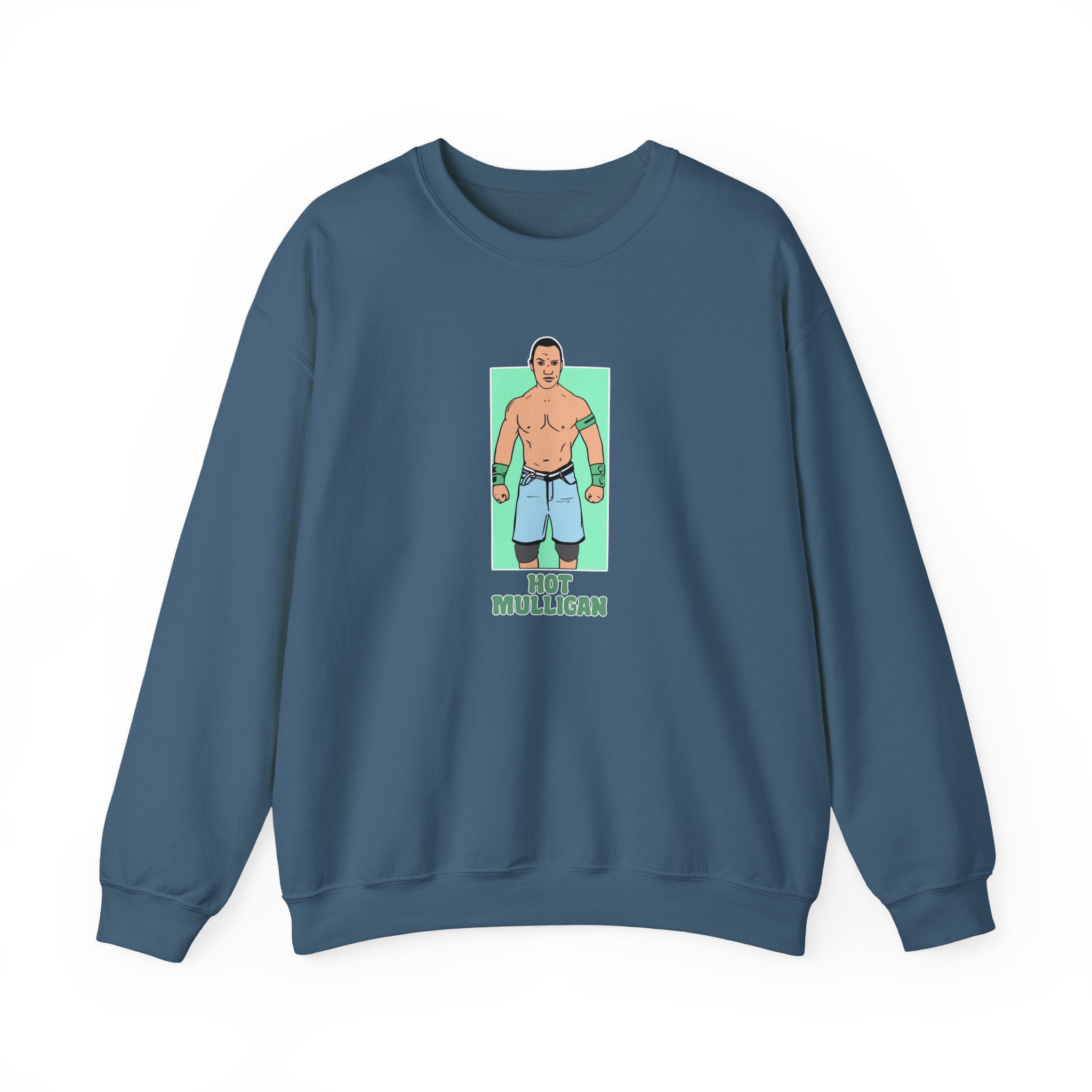 Hot Mulligan People's Eyebrow Unisex Heavy Blendâ„¢ Crewneck Sweatshirt
