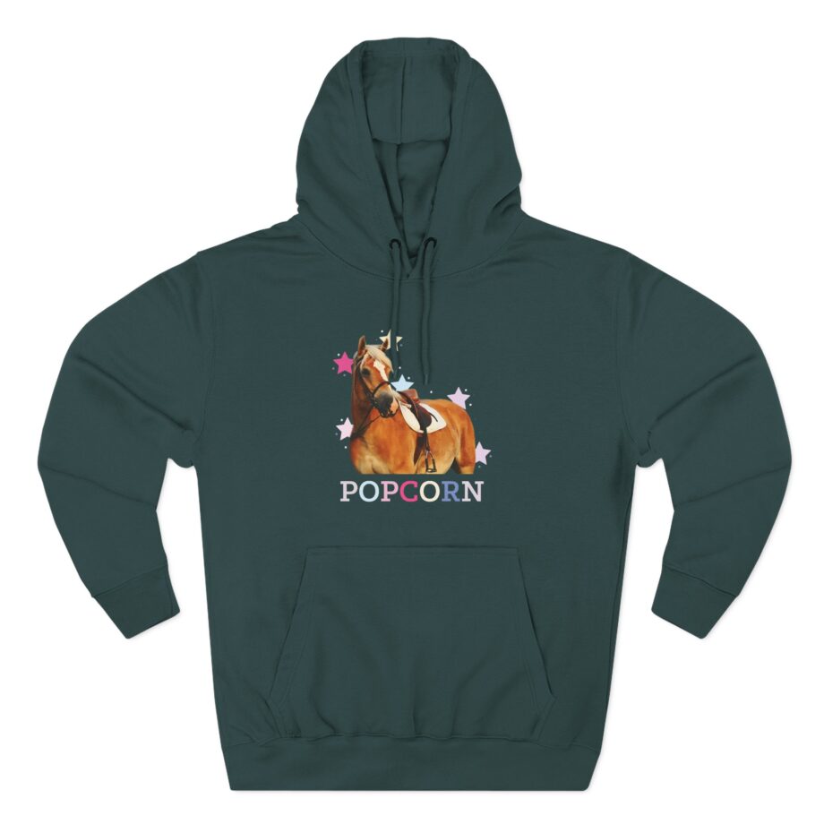 Harlow and Popcorn Stars Three-Panel Fleece Hoodie