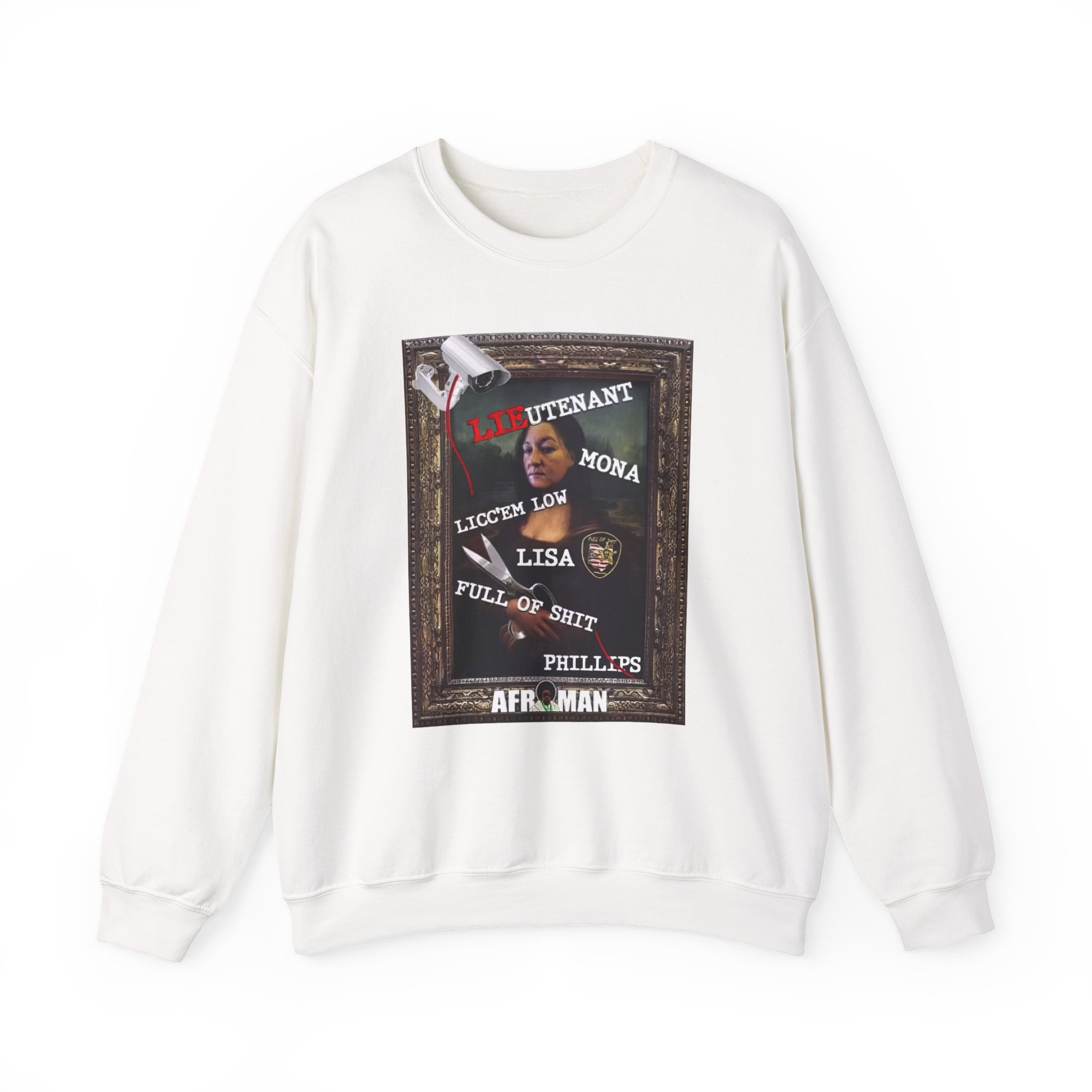 Afroman Lt Licc’em Low Lisa Full of Shit Phillips Unisex Heavy Blend™ Crewneck Sweatshirt