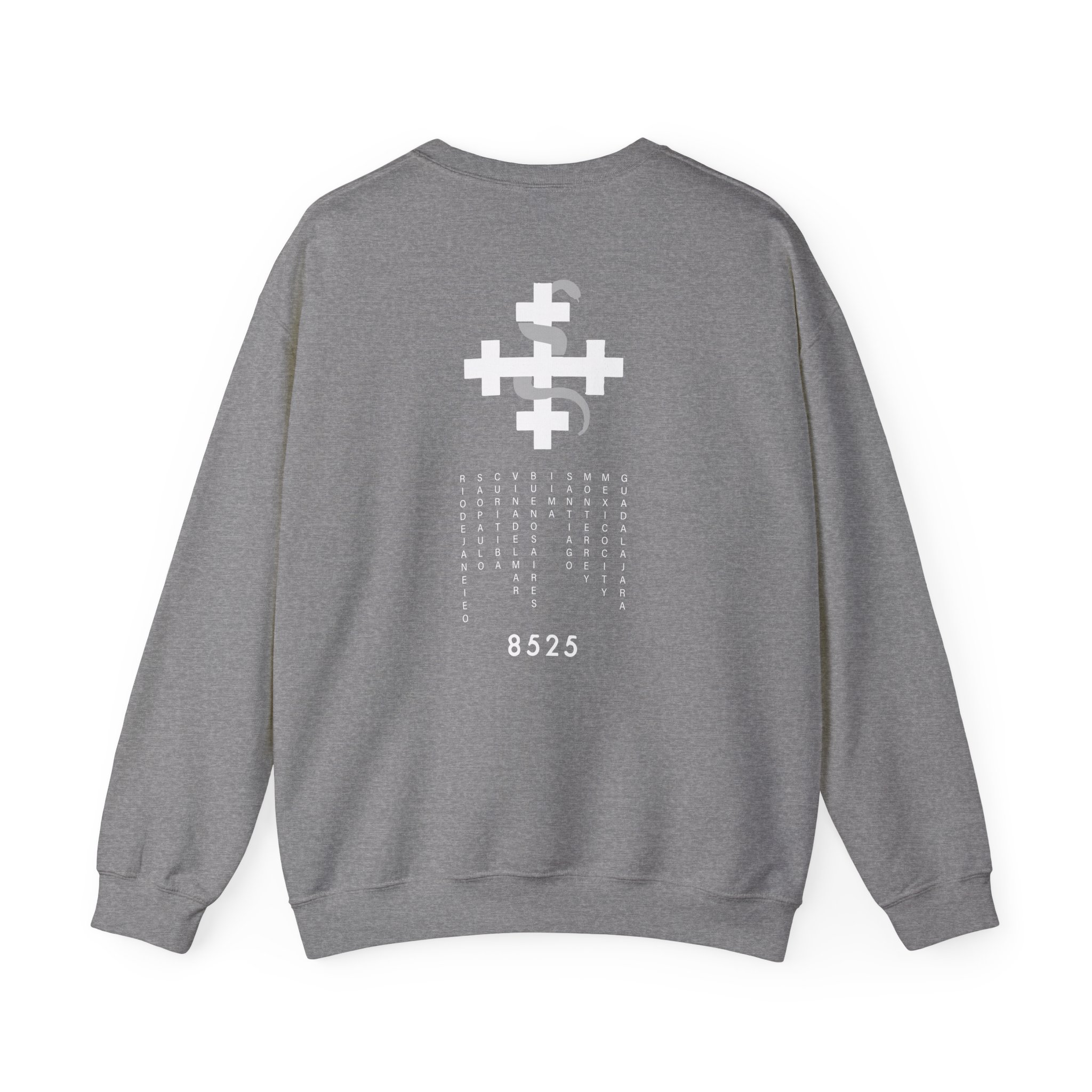 The Cult 8525 South American Itin Unisex Heavy Blend Crewneck Sweatshirt