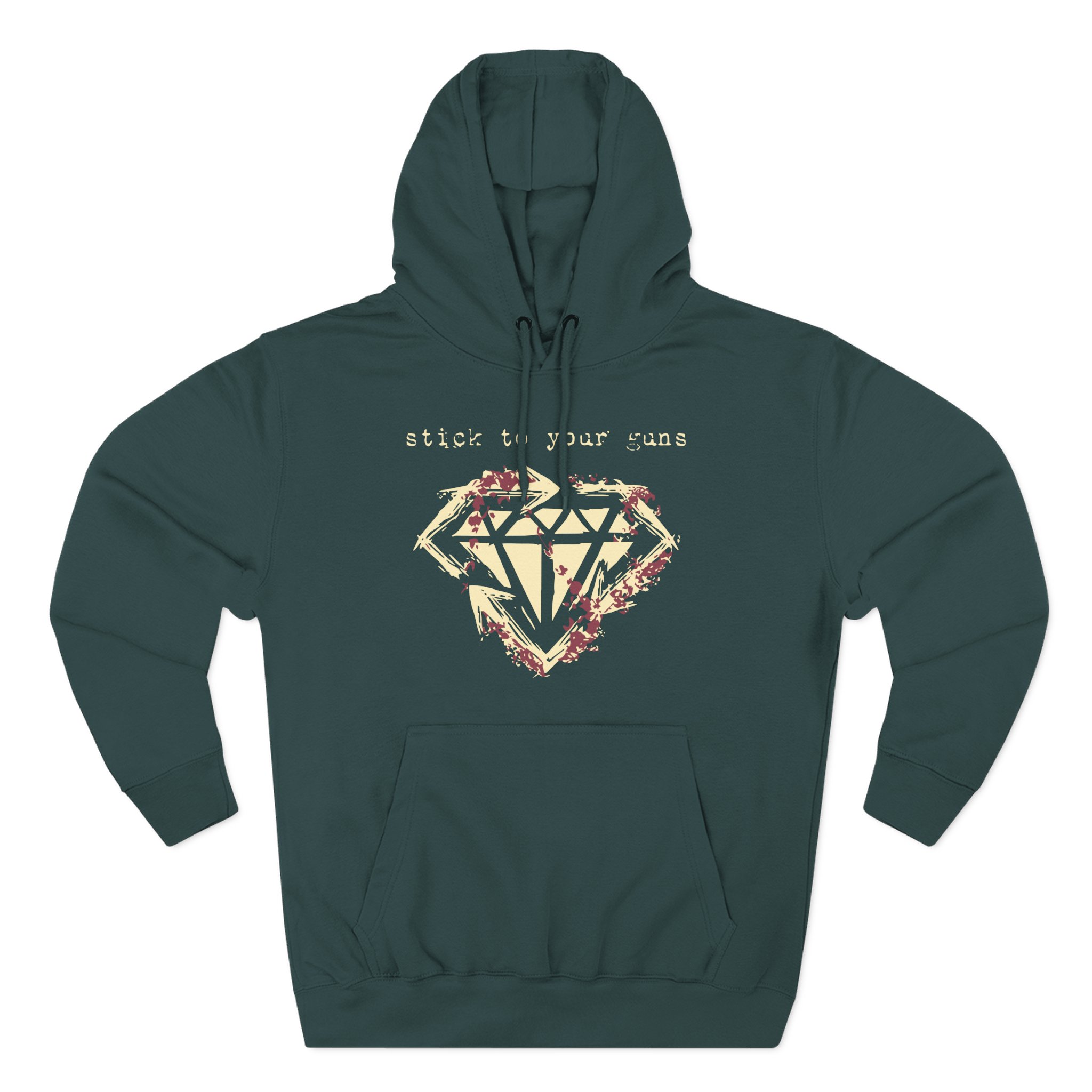 Stick to Your Guns Diamond Enemy Three-Panel Fleece Hoodie
