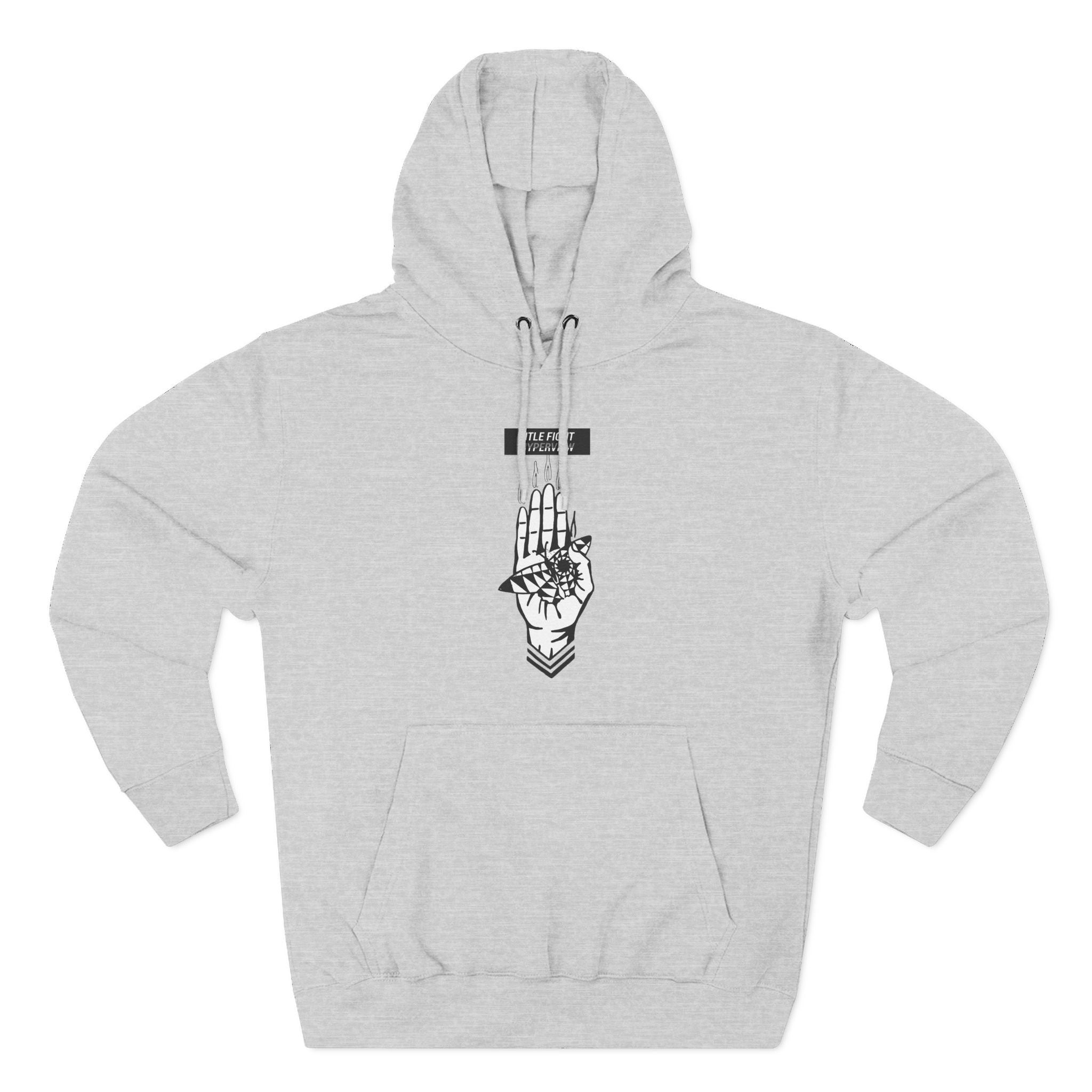 Title Fight Hyperview Hand Three-Panel Fleece Hoodie