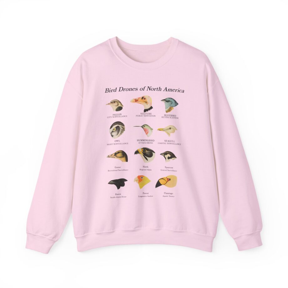 Birds Arent Real Bird Drones of North America Unisex Heavy Blend™ Crewneck Sweatshirt